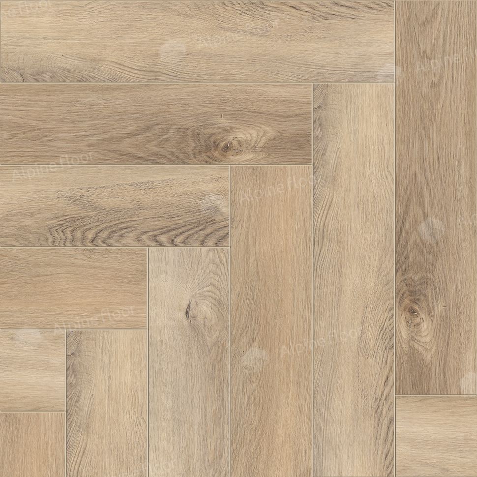 SPC ламинат Alpine Floor Изящный паркет (Light Parquet) Дуб Синистра