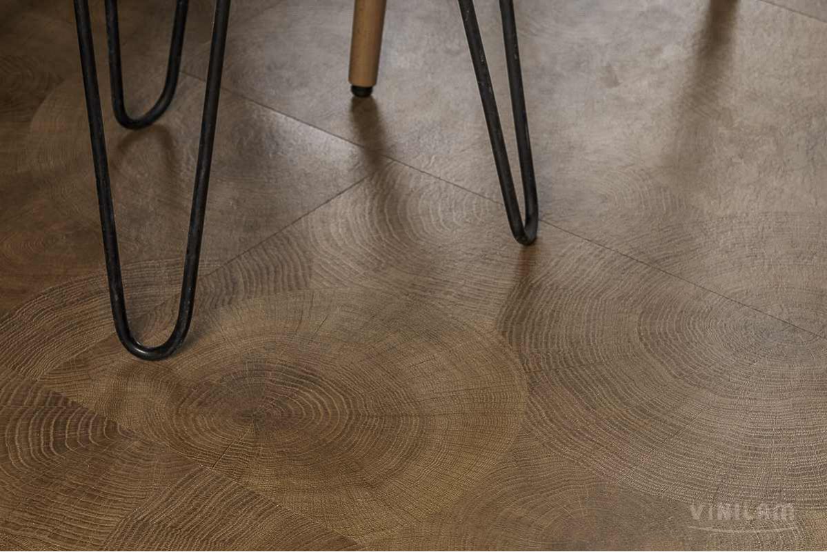 Кварц-винил Vinilam Ceramo Stone Glue Дуб Натуральный