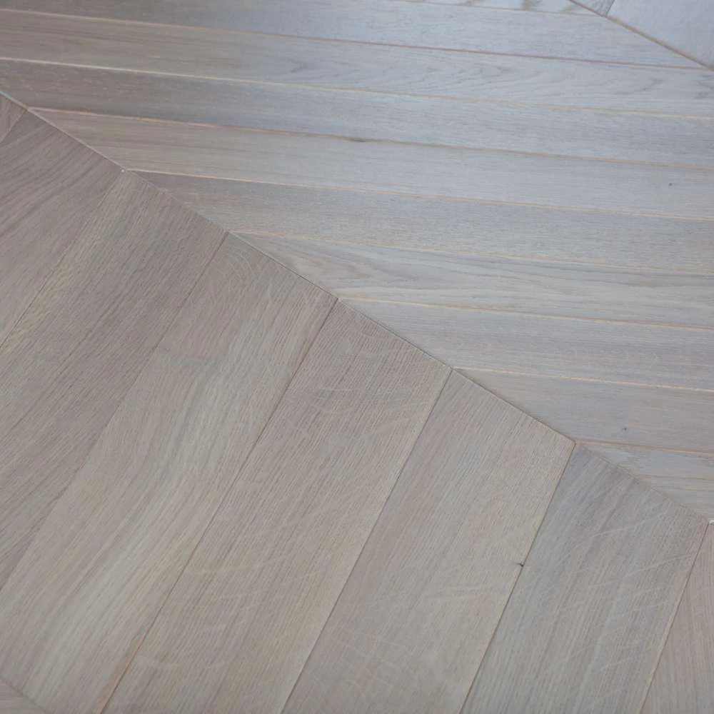 Паркет Ёлка Lab Arte Chevron Дуб Натур Concrete