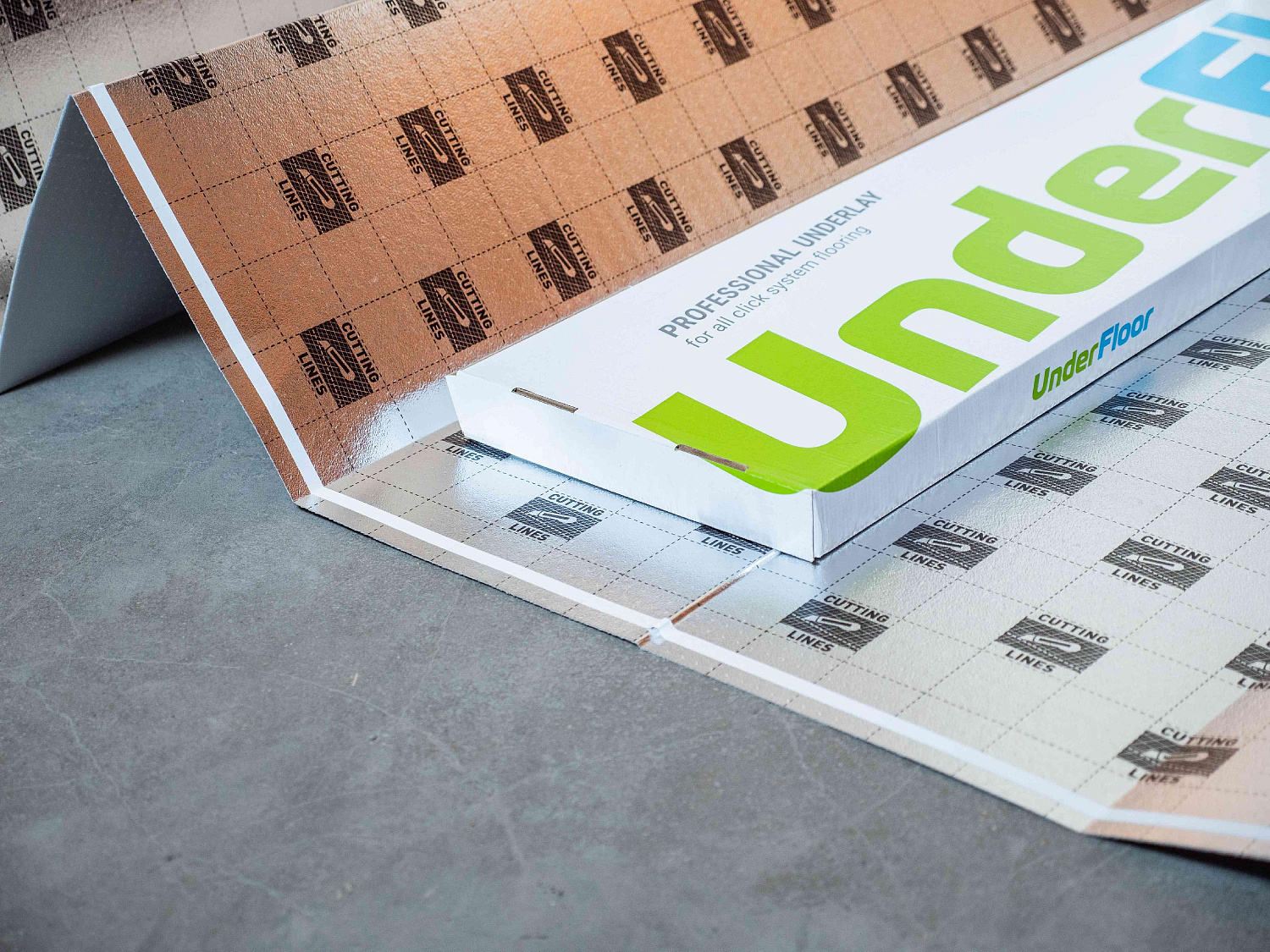 Подложка FineFloor Under Floor Silver Line ( 6.25 м2) Подложка FineFloor Under Floor Silver Line ( 6.25 м2)