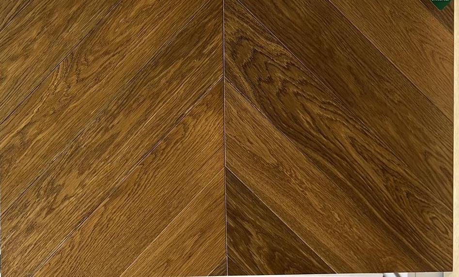 Паркет Ёлка HM Flooring Дуб Smoked