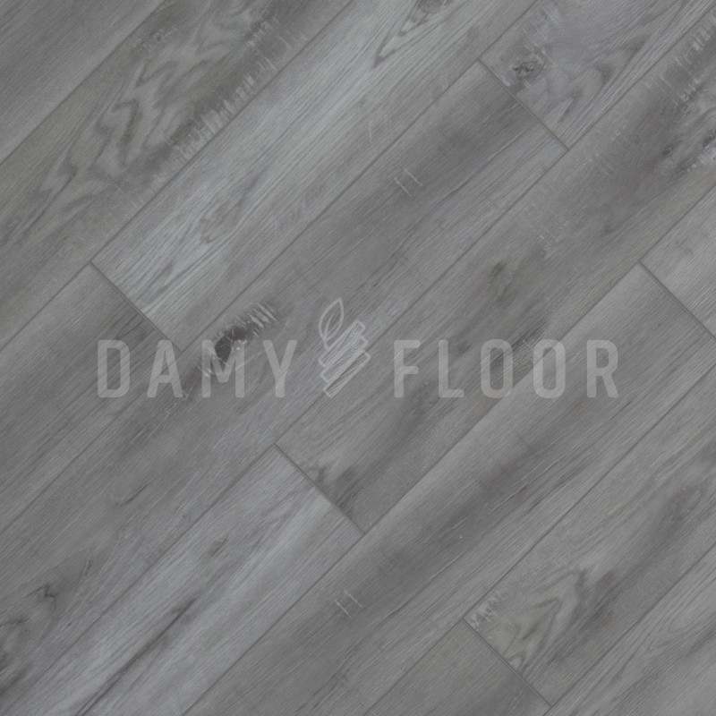 SPC ламинат Damy Floor Family Дуб Рустикальный Cерый