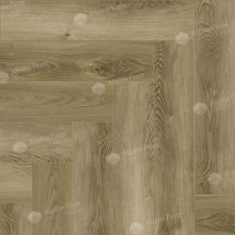 SPC ламинат Alpine Floor Изящный паркет (Light Parquet) Дуб Кастор