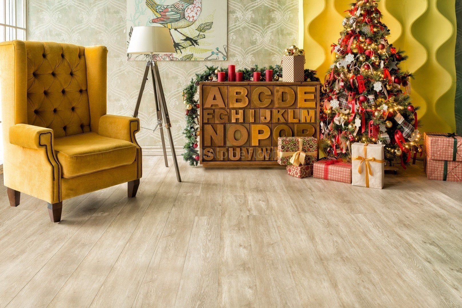 SPC ламинат Alpine Floor Гранд Секвойя Премиальная (Grand Sequoia Superior ABA) Сонома