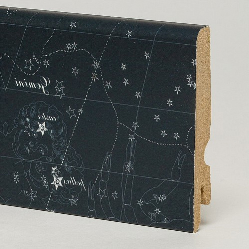 Плинтус CorkStyle Black Stars шпонированный пробковый Плинтус CorkStyle Black Stars шпонированный пробковый