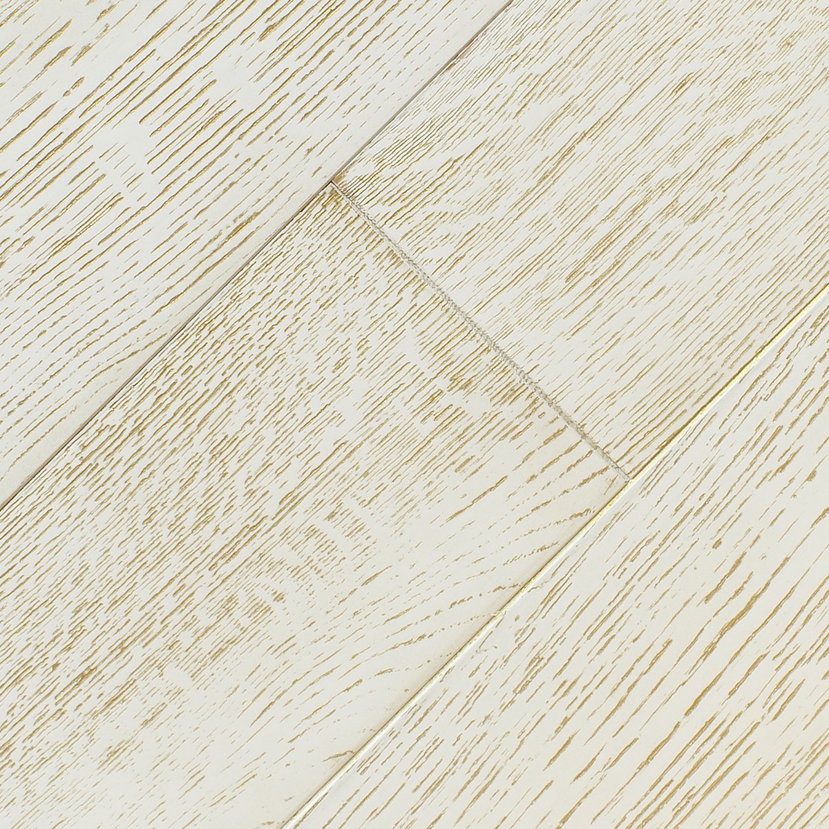 Инженерная доска Vecchio Parquet Модерн Дуб Эмаль белая с патиной золото