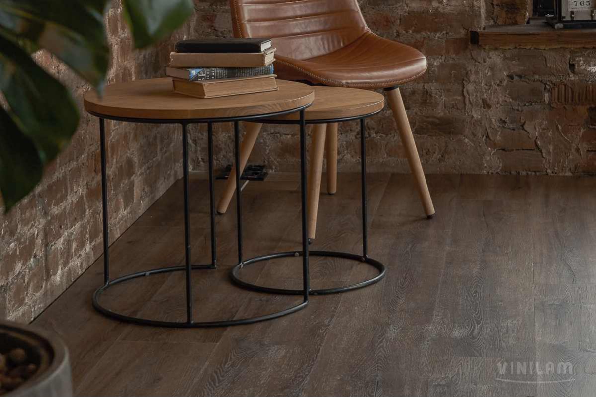 Кварц-винил Vinilam Ceramo XXL Glue Дуб Берн