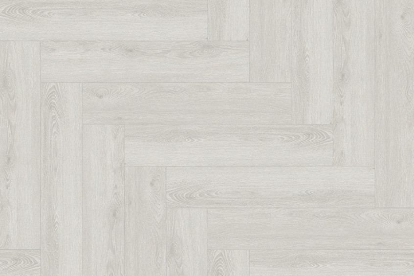Кварц-винил Floor Factor Herringbone White Smoke Oak