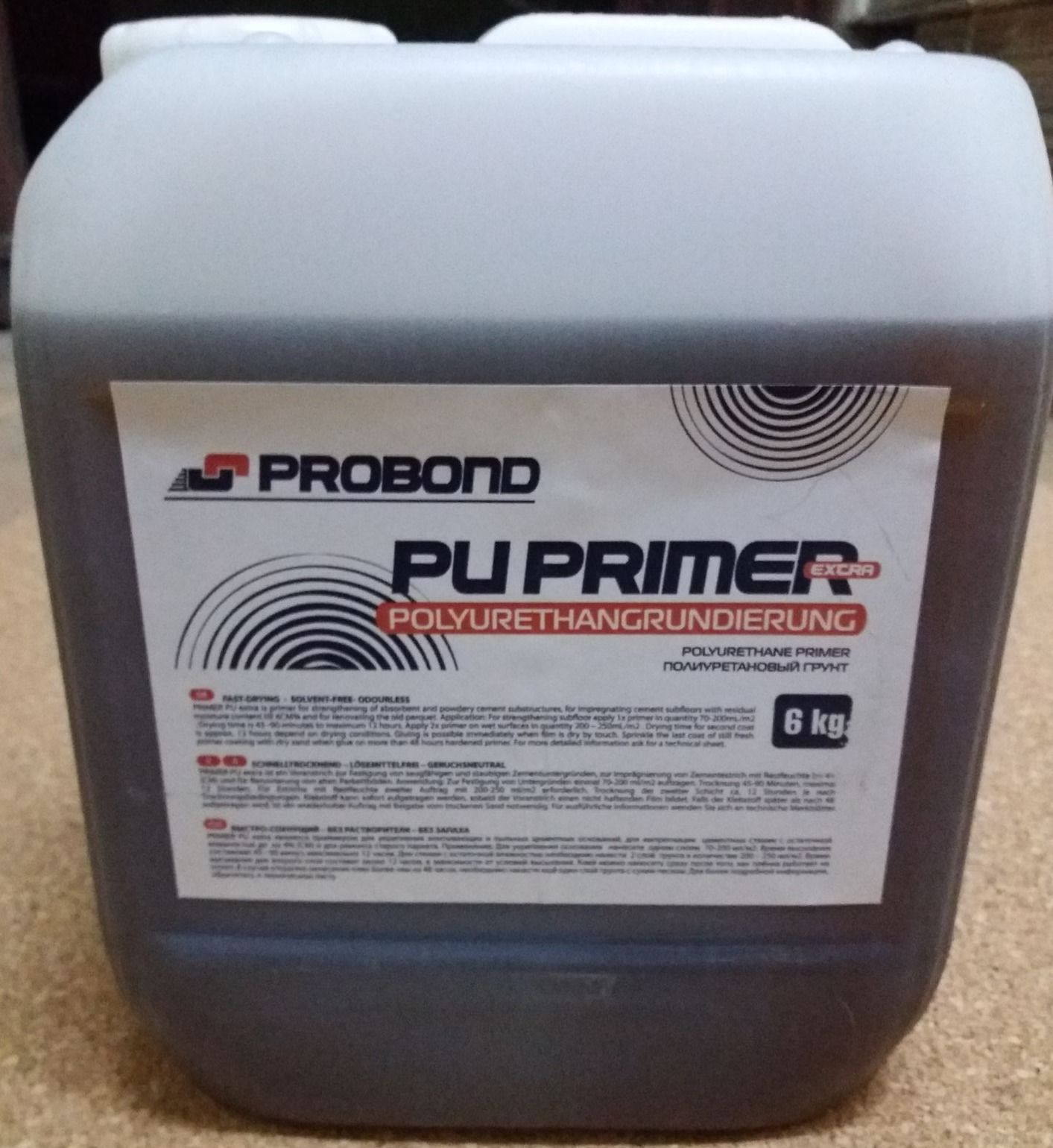 Грунт ProBond PU PRIMER extra 6кг Грунт ProBond PU PRIMER extra 6кг