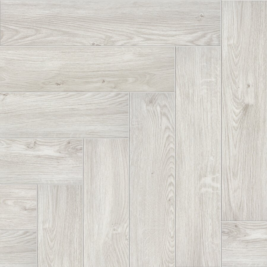 SPC ламинат Alpine Floor Изящный паркет (Light Parquet) Снежный