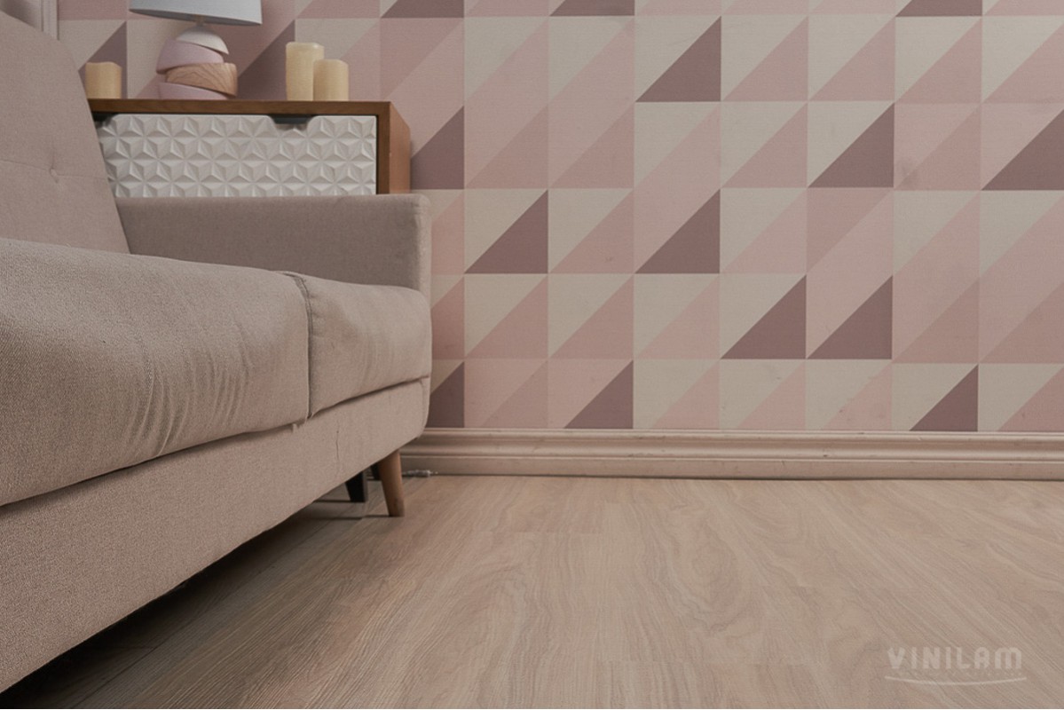 SPC ламинат Vinilam Ceramo Wood Дуб Аляска