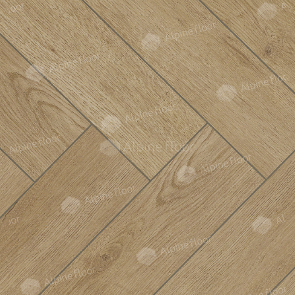 Ламинат Alpine Floor Елка 10 (Herringbone 10) Дуб Молизе LF107-08