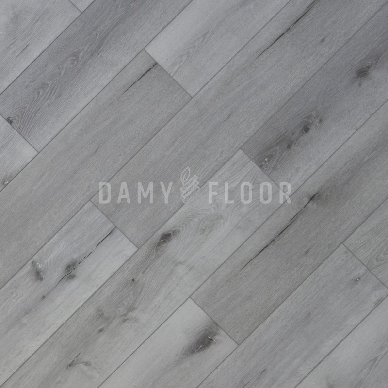 SPC ламинат Damy Floor Family Дуб Классический Серый