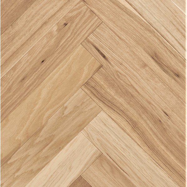 Паркет Ёлка Wood Bee Herringbone Дуб Натур браш