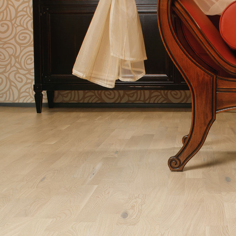 Паркетная доска Baltic Wood Smart Дуб рустик (кантри) CREAM (WHITE)