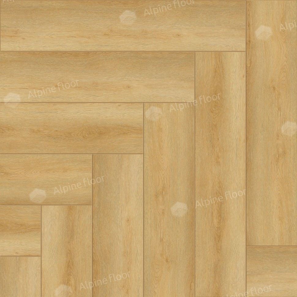 SPC ламинат Alpine Floor Изящный паркет (Light Parquet) Дуб Батейн