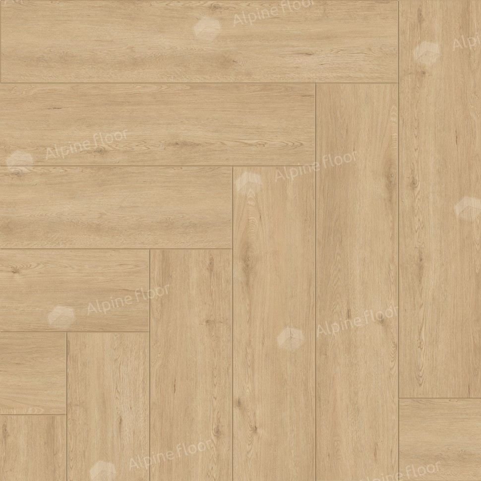 SPC ламинат Alpine Floor Изящный паркет (Light Parquet) Дуб Лесат