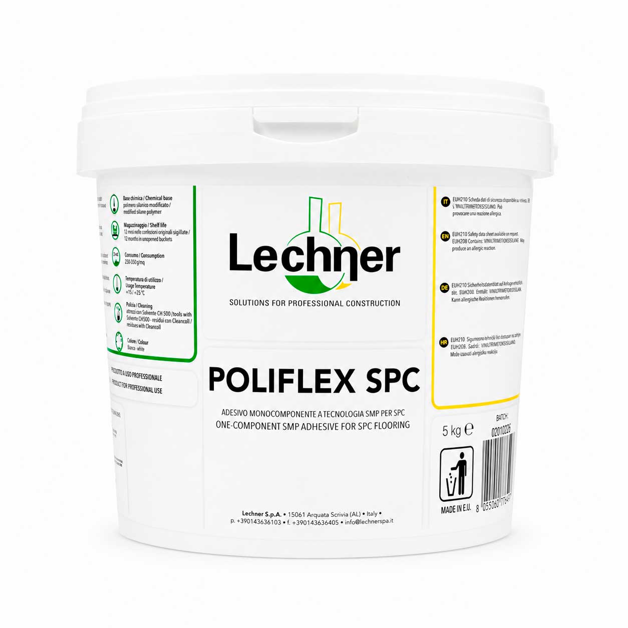 Клей Lechner POLIFLEX SPC 15кг Клей Lechner POLIFLEX SPC 15кг