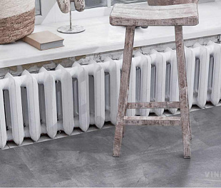 Кварц-винил Vinilam Ceramo Stone Glue Серый Бетон