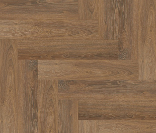 Кварц-винил Floor Factor Herringbone Tobacco Braun Oak