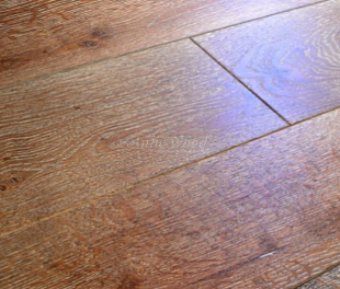 Инженерная доска Antic Wood Патина Тёмное серебро