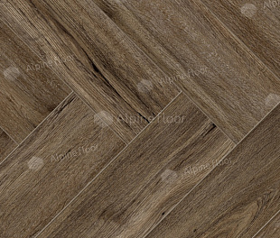 Ламинат Alpine Floor Herringbone Дуб Бордо